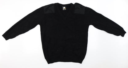 RN Mens Black   Pullover Jumper Size M