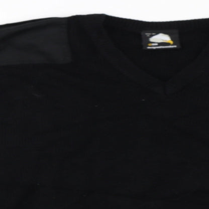 RN Mens Black   Pullover Jumper Size M