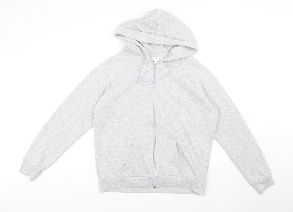 Primark Womens Grey   Full Zip Jumper Size S