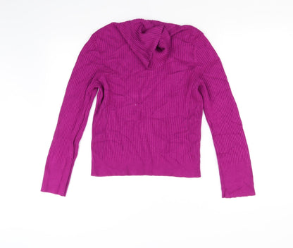 Precis Womens Purple   Pullover Jumper Size L