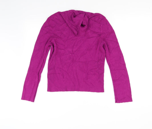 Precis Womens Purple   Pullover Jumper Size L