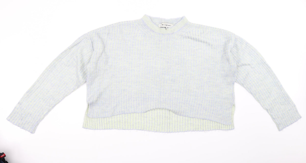Light Before Dark Womens Grey   Pullover Jumper Size S