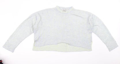 Light Before Dark Womens Grey   Pullover Jumper Size S