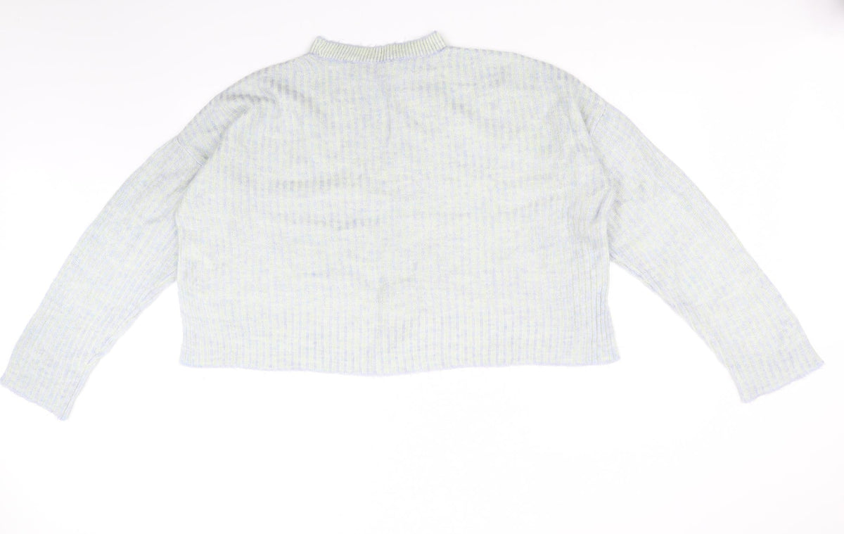 Light Before Dark Womens Grey   Pullover Jumper Size S