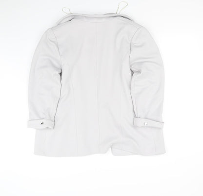 Womens UK Size 10 Wallis Grey Jacket