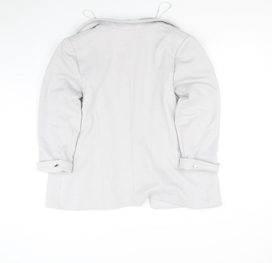 Womens UK Size 10 Wallis Grey Jacket