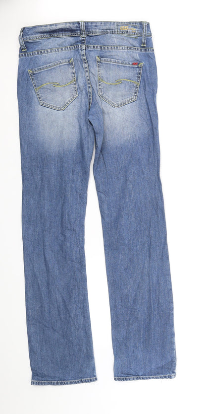Catie Womens Blue   Straight Jeans Size M L32 in