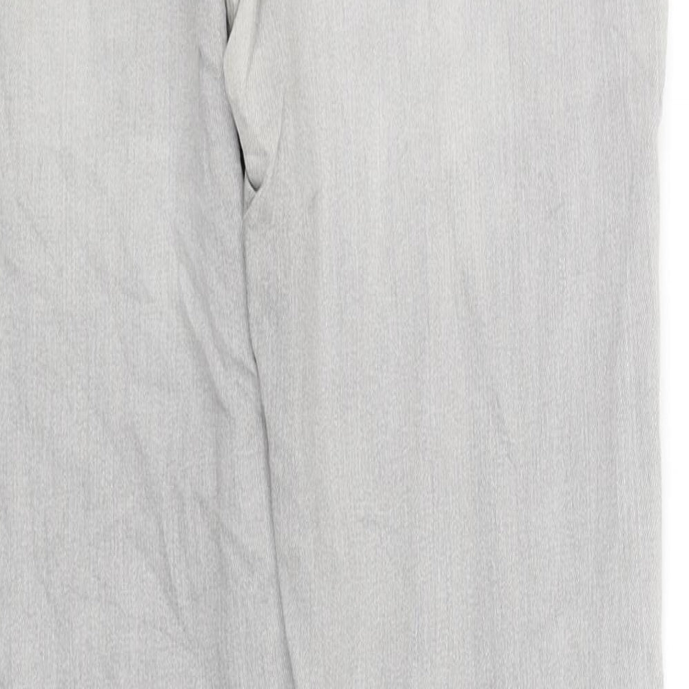 Womens UK Size 10 Preworn Regular Fit Straight Grey Jeans