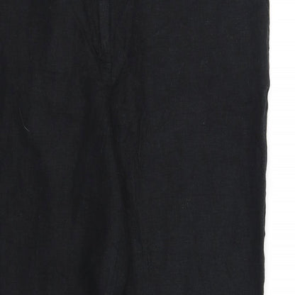 Womens UK Size 14 Marks and Spencer Regular Fit  Black Trousers