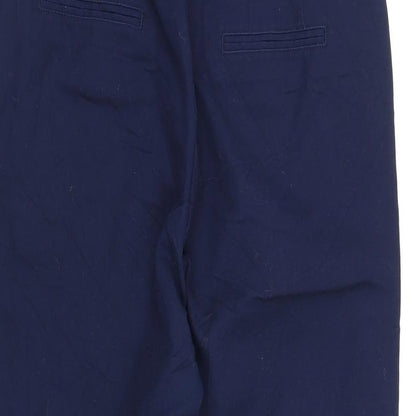 Womens UK Size 12 Marks and Spencer Regular Fit  Blue Trousers