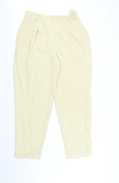 Watercolours  Womens Yellow   Trousers  Size 14 L32 in