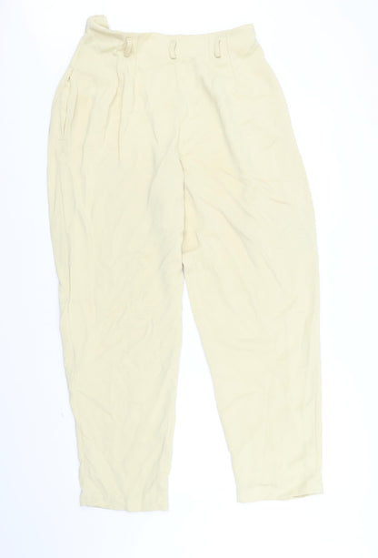 Watercolours  Womens Yellow   Trousers  Size 14 L32 in