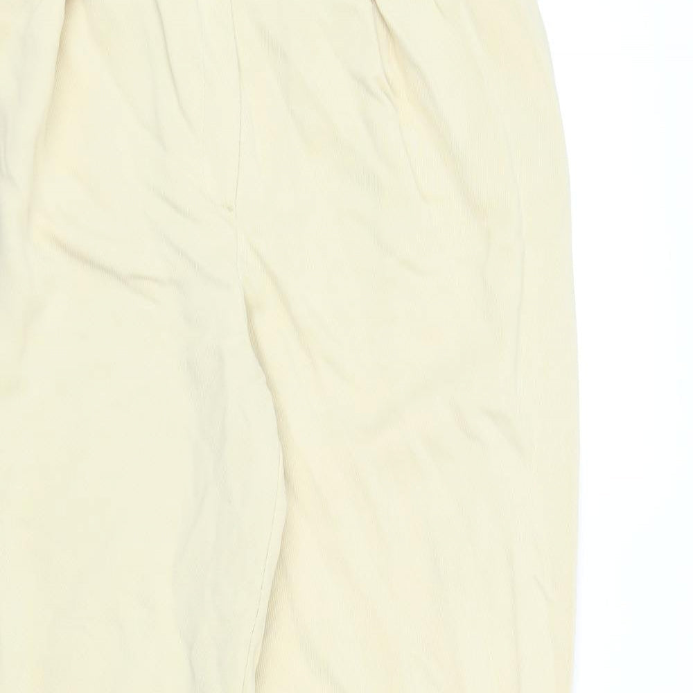 Watercolours  Womens Yellow   Trousers  Size 14 L32 in