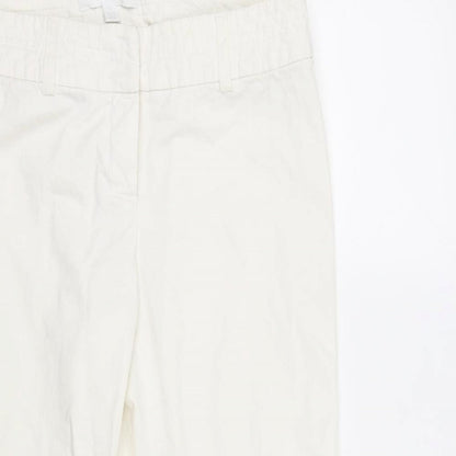 Josef Womens White   Trousers  Size 8 L24 in