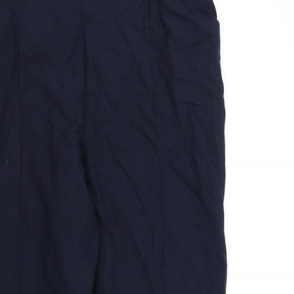 Womens UK Size 16 Marks and Spencer Regular Fit  Blue Trousers