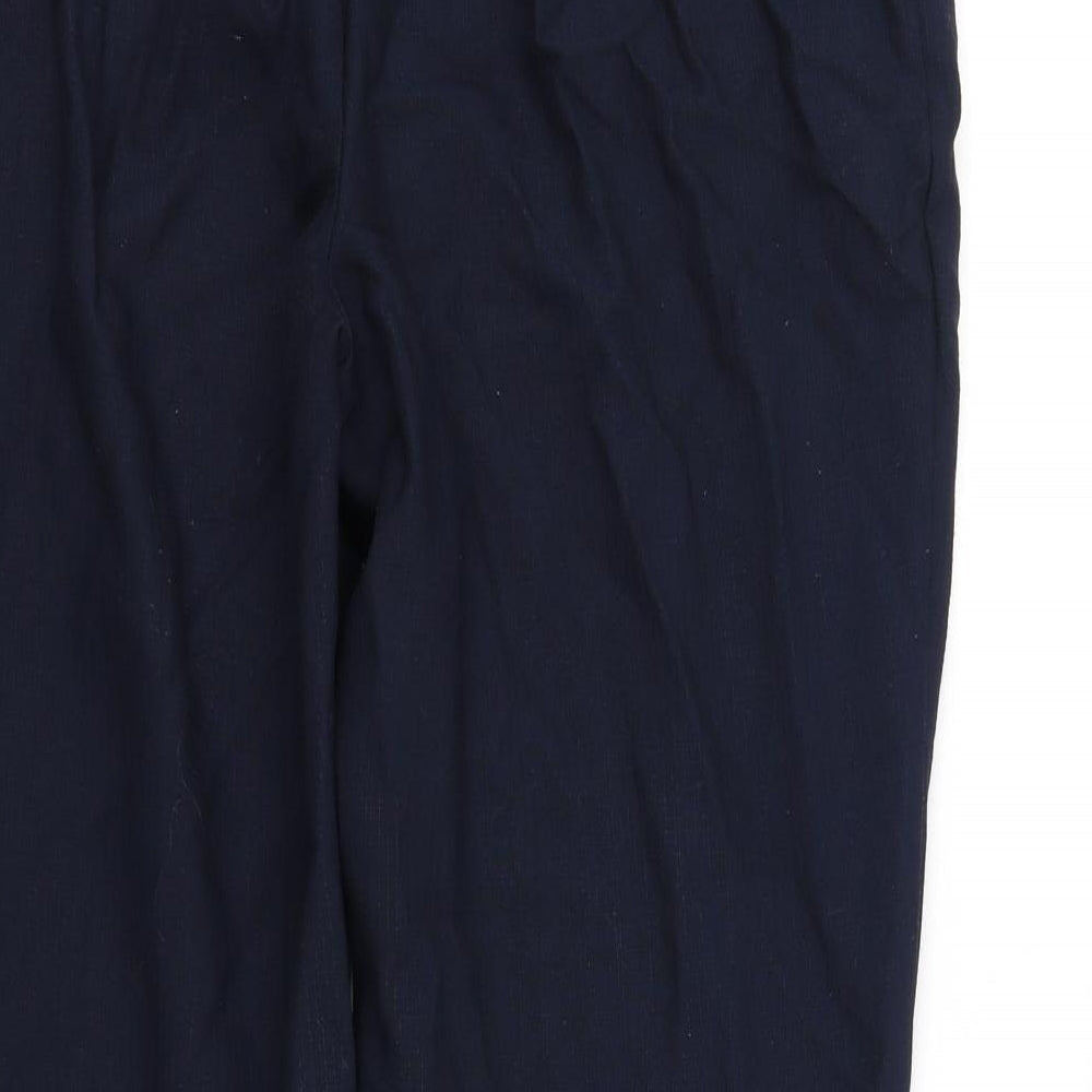 Womens UK Size 16 Marks and Spencer Regular Fit  Blue Trousers