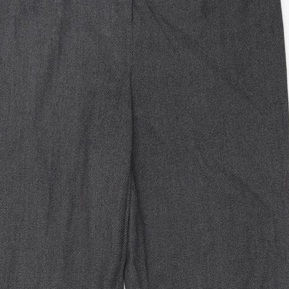 Womens UK Size 12 Marks and Spencer Regular Fit  Grey Trousers