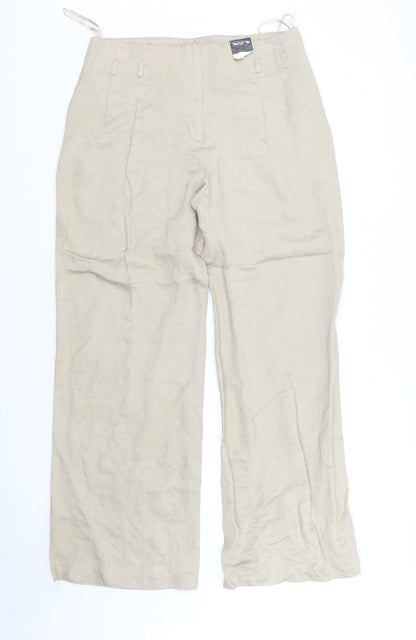 F&F Womens Beige   Trousers  Size 12 L35 in