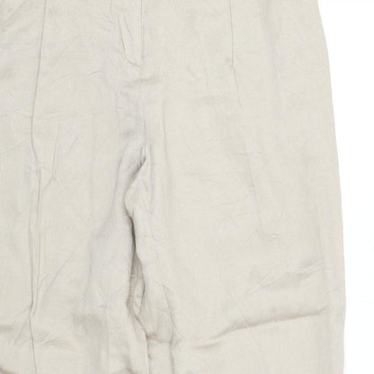 F&F Womens Beige   Trousers  Size 12 L35 in