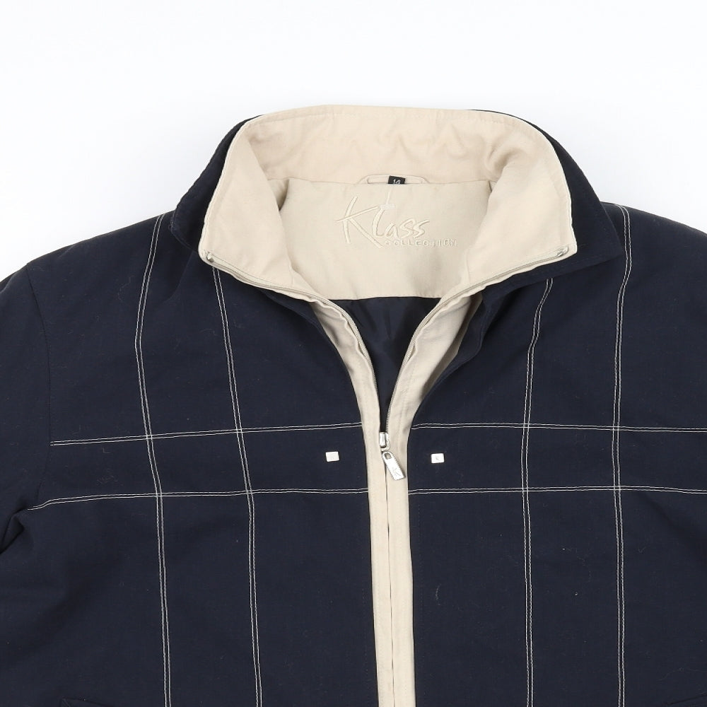 Klass Womens Blue   Jacket  Size 14