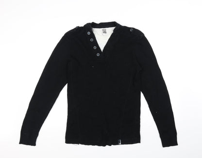 UrbanSpirit Mens Black   Pullover Jumper Size L