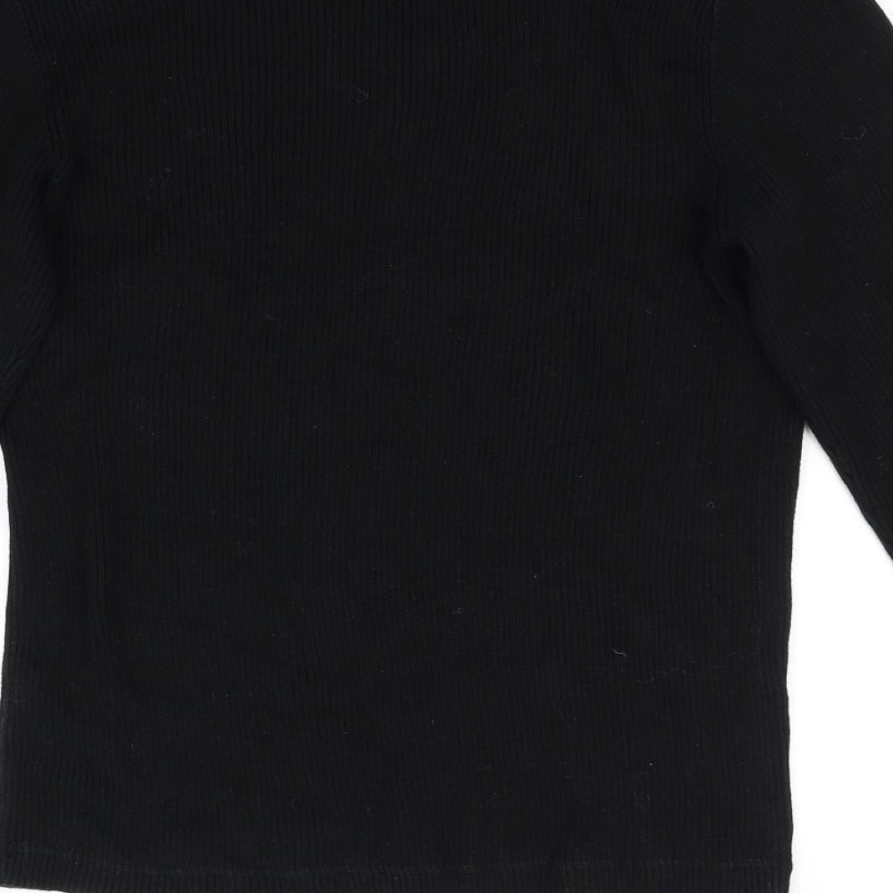 UrbanSpirit Mens Black   Pullover Jumper Size L