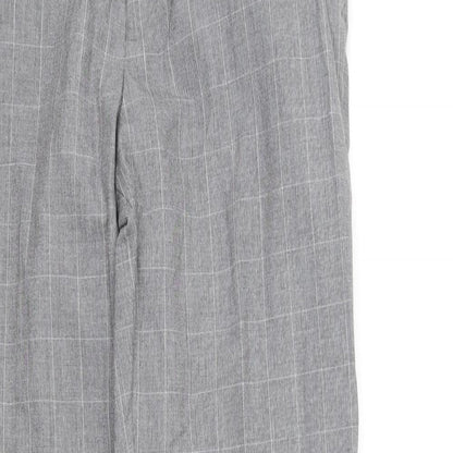 River Island Womens Green Check  Trousers   L34 in