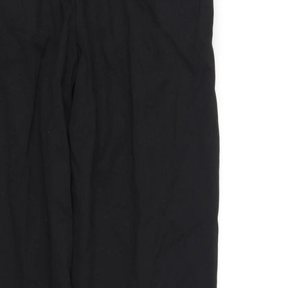 Womens UK Size M Marks and Spencer Regular Fit  Black Trousers