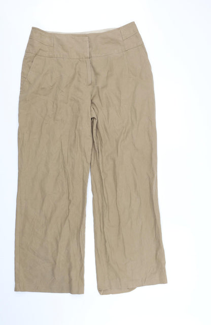 F&F Womens Beige   Trousers  Size 16 L33 in