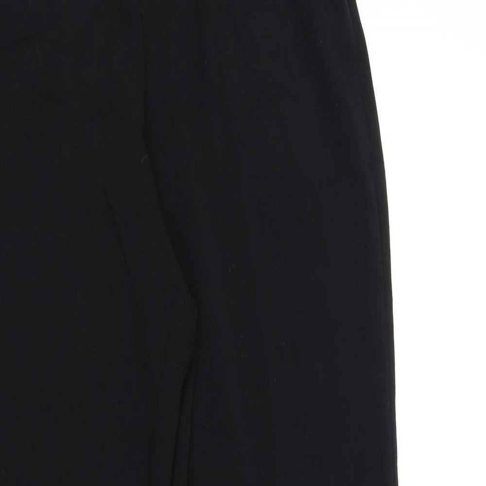 EWM Womens Black   Trousers  Size 14 L33 in