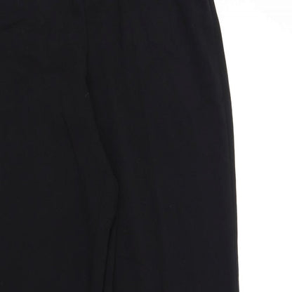 EWM Womens Black   Trousers  Size 14 L33 in