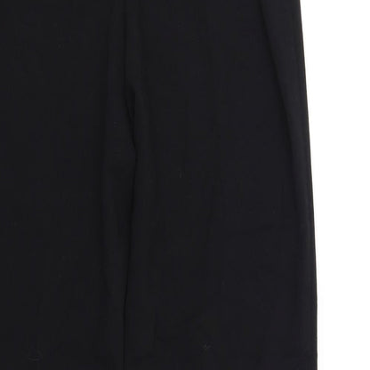 EWM Womens Black   Trousers  Size 14 L33 in