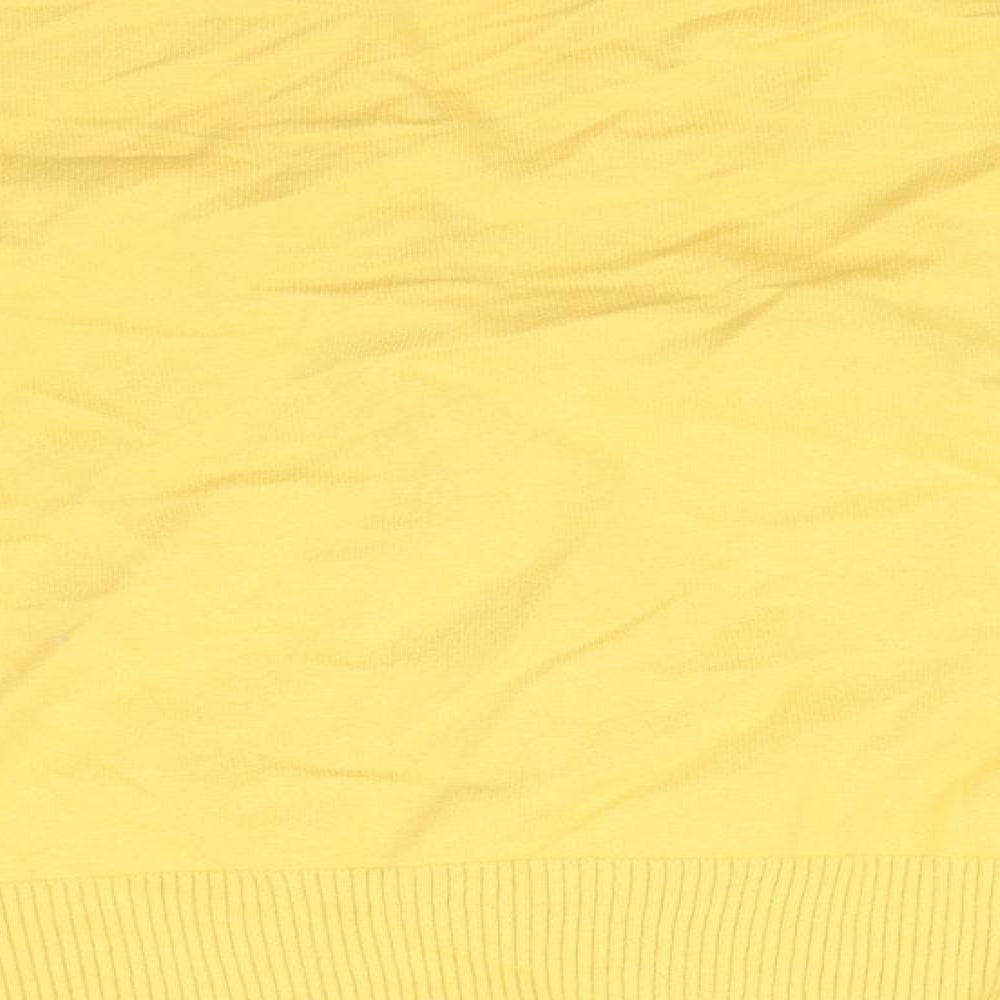 F&F Womens Yellow   Basic Button-Up Size 14