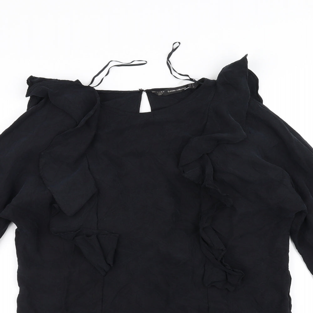 Zara Womens Black   Fit & Flare  Size S