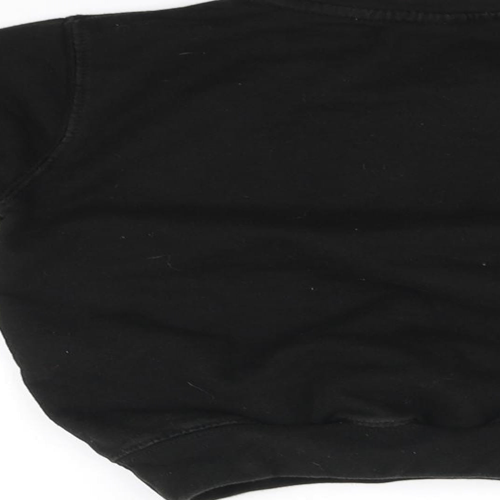 emilie Girls Black   Pullover Jumper Size 5-6 Years