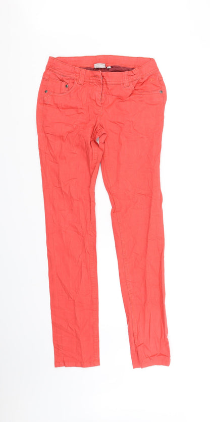 Tom Taylor Womens Orange   Straight Jeans Size L L34 in