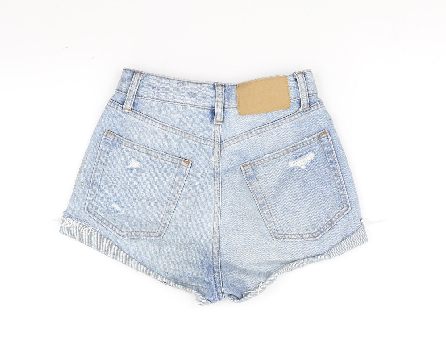 Divided Womens Blue   Cut-Off Shorts Size 4