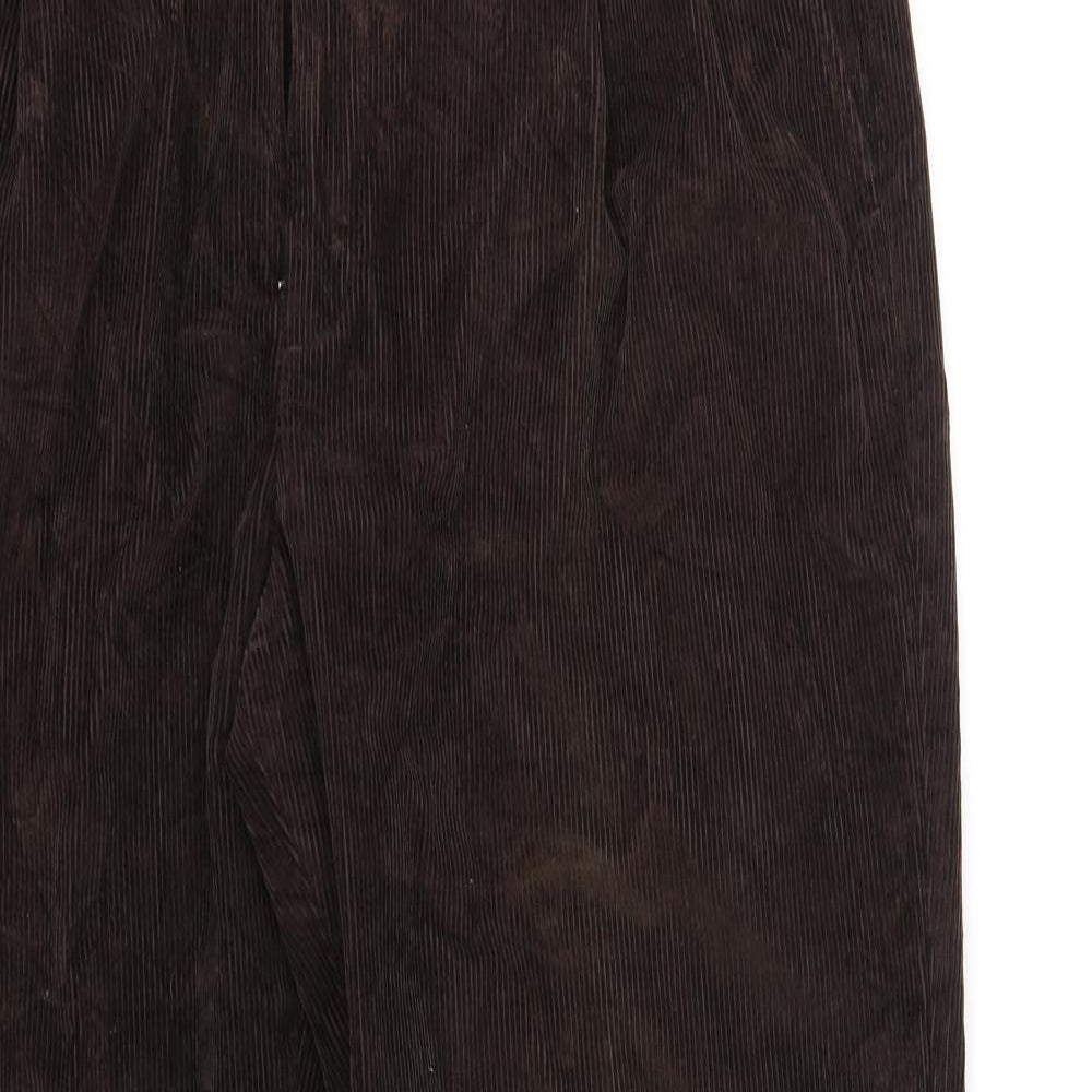 L L Bean Womens Brown   Trousers  Size 36 in L32 in