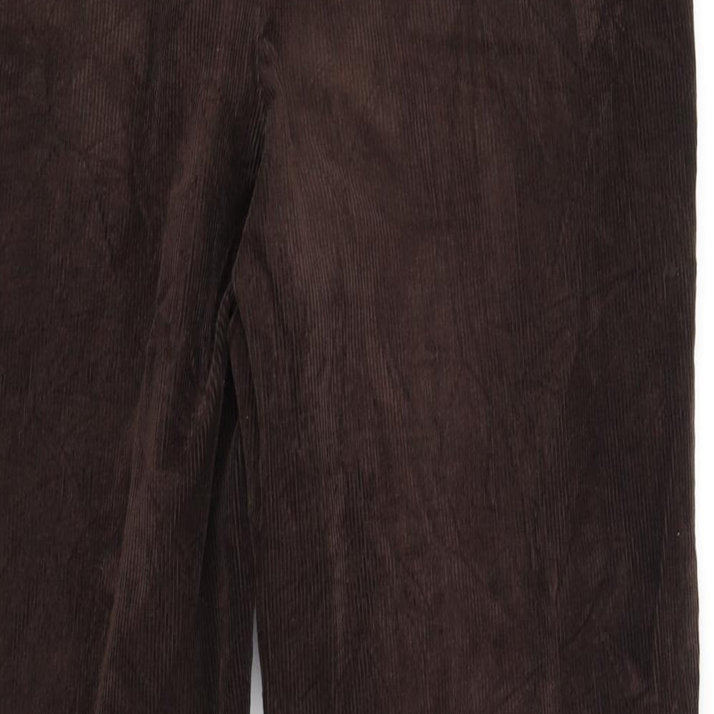 L L Bean Womens Brown   Trousers  Size 36 in L32 in