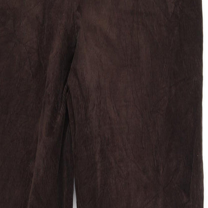 L L Bean Womens Brown   Trousers  Size 36 in L32 in