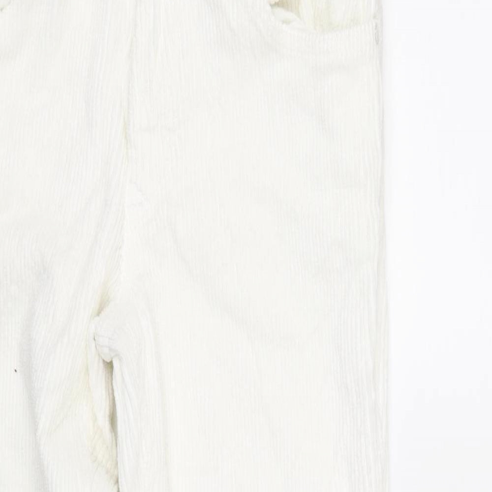 River Island Womens White   Straight Jeans Size M L32 in