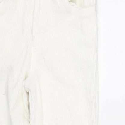 River Island Womens White   Straight Jeans Size M L32 in