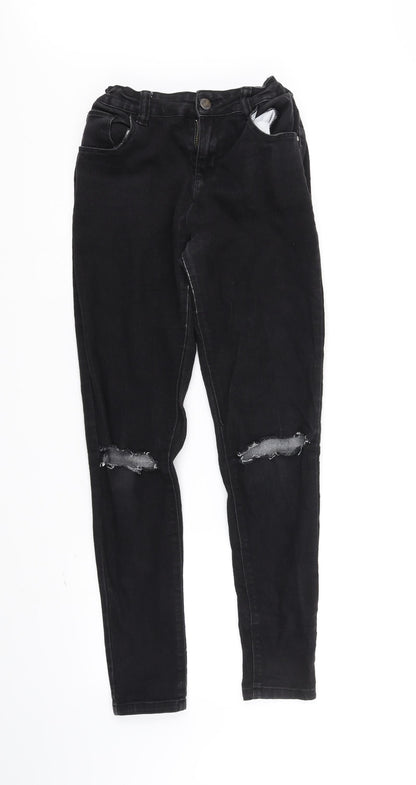 deniem & co Girls Grey   Straight Jeans Size 13-14 Years