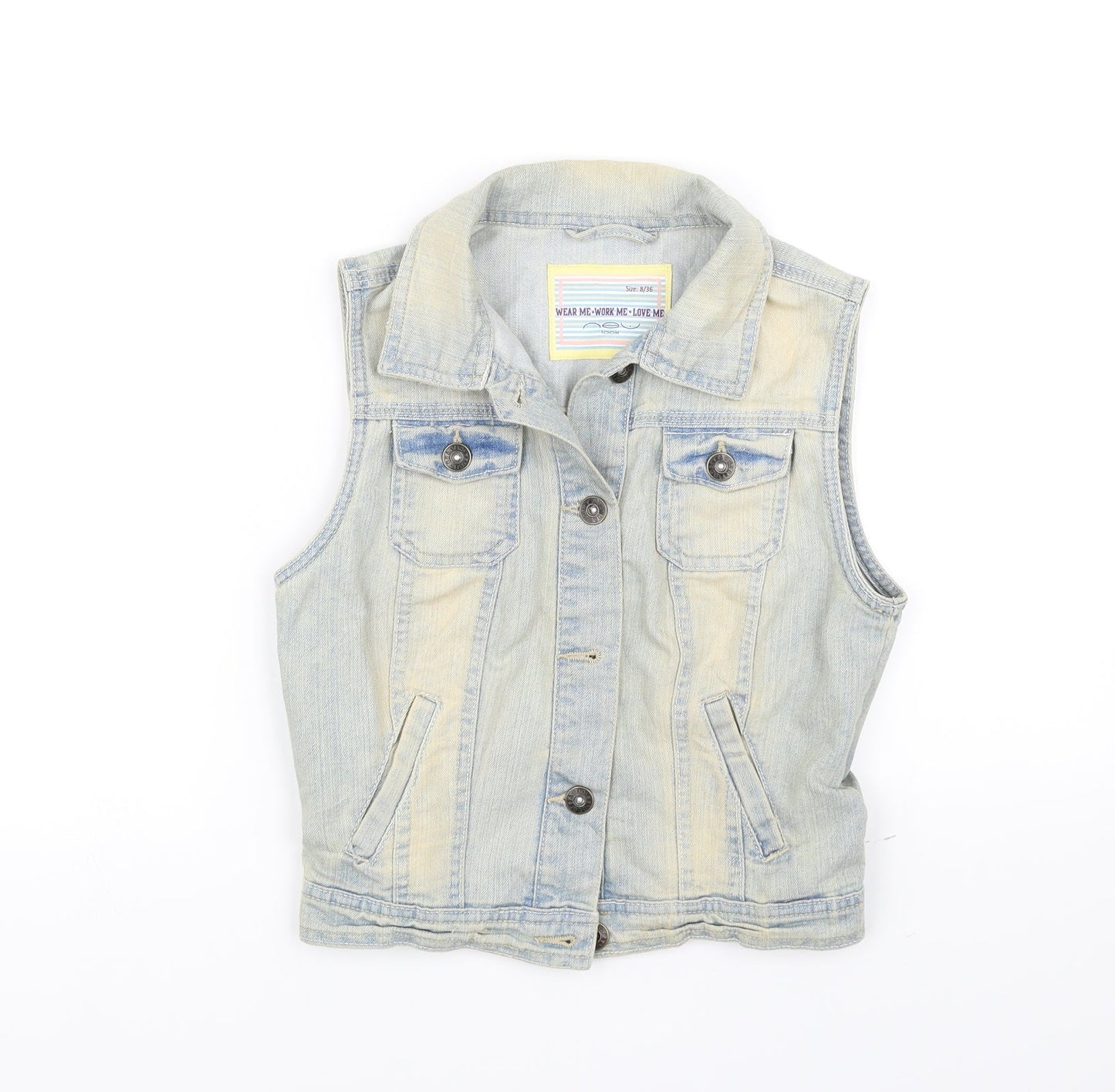 Womens UK Size 8 New Look Blue Jacket