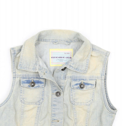 Womens UK Size 8 New Look Blue Jacket