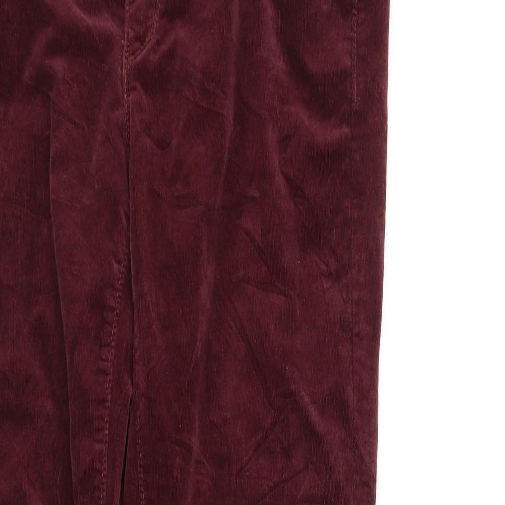 LOFT Womens Purple   Trousers  Size M L30 in