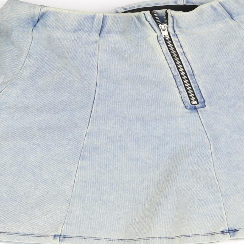 Womens UK Size 8 Topshop Flare  Skirt