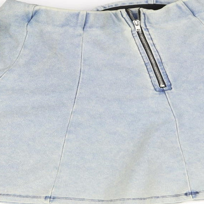 Womens UK Size 8 Topshop Flare  Skirt