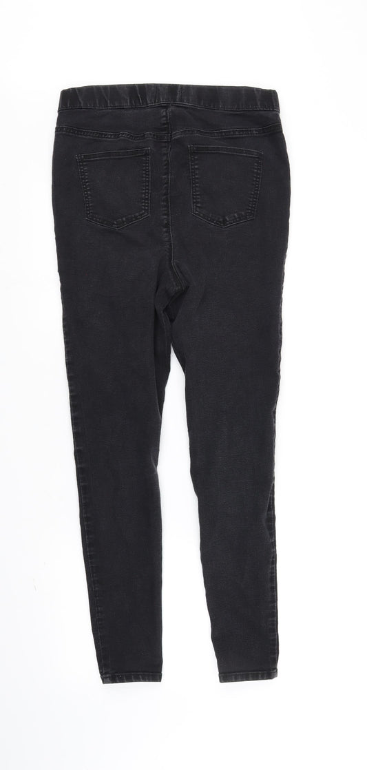 Matalan Womens Grey   Straight Jeans Size 10 L30 in