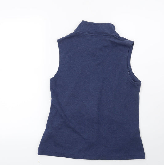 Womens UK Size 10 DASH Blue Gilet